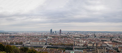 Lyon depuis la Fourvière