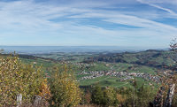 Plaffeien von Gurli aus gesehen