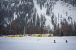 Val Bever, Spinas, Rhätische Bahn