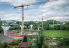 Fribourg, Pont de la Poya I, 2011. 40x58 cm