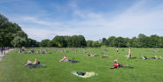 München, Englischer Garten, 2012. 40x80 cm
