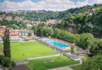 Fribourg, Bains de la Motta, 2012. 40x58 cm