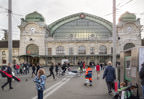 Basel Bahnhofplatz, 2012. 40x58 cm