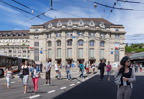 St.Gallen, Bahnhofplatz, 2012. 40x58 cm