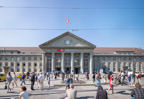 Bienne, Place de la Gare, 2012. 40x58 cm