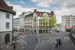 Fribourg, Place de la Gare, 2013. 40x58 cm
