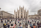 Milano, Piazza del Duomo, 2013. 40x58 cm