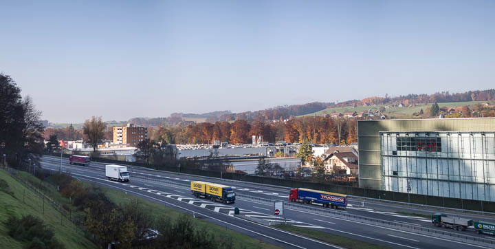 Flamatt, Autobahn A12