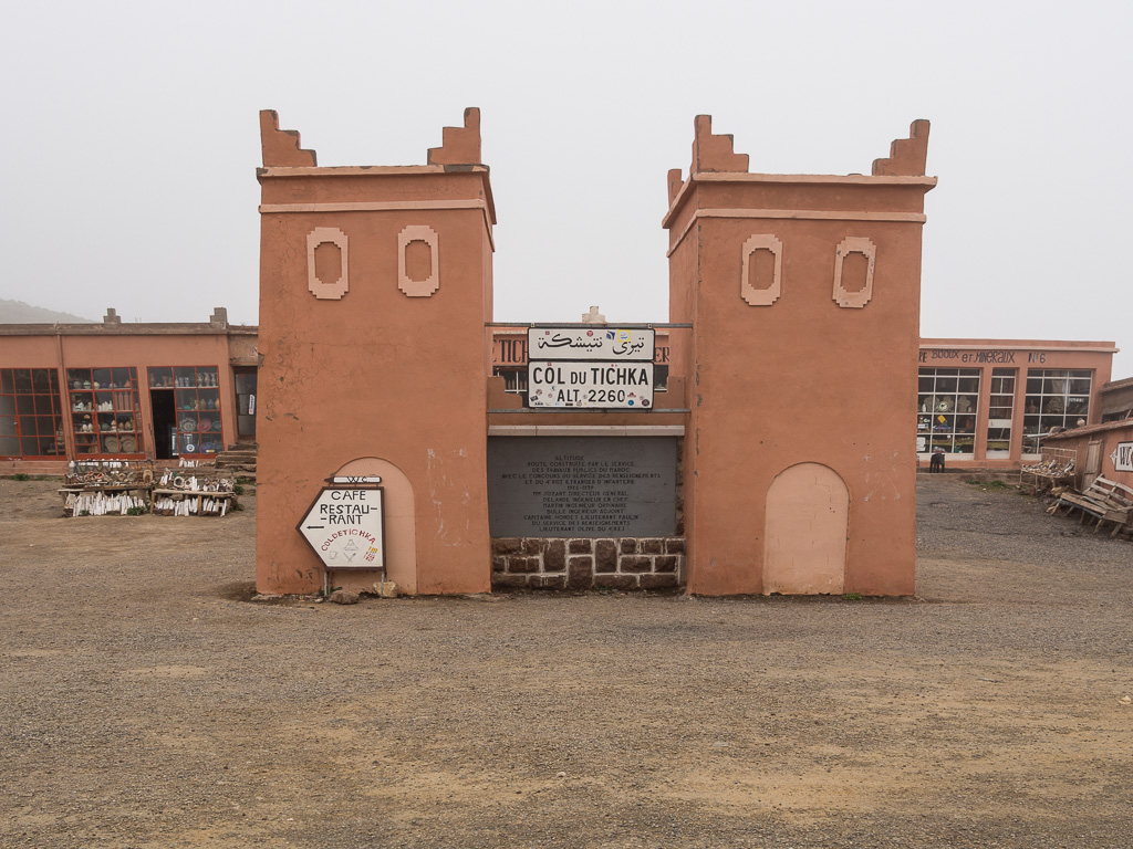 1er jour (Marrakech-Ouarzazate): Tizi-n-Tichka     Map