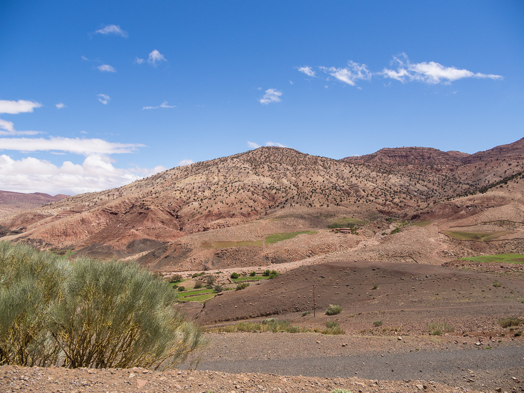 1er jour (Marrakech-Ouarzazate): Telouèt     Map