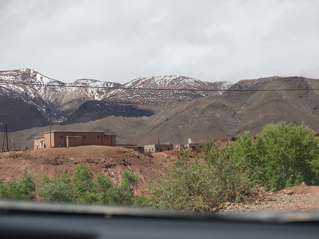 1er jour (Marrakech-Ouarzazate): Telouèt     Map