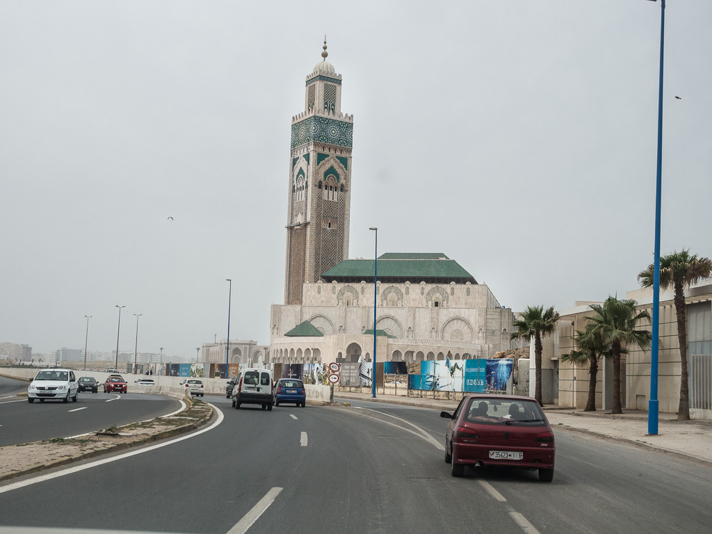 9e jour (Rabat-Casablanca): Mosquée Hassan II     Map