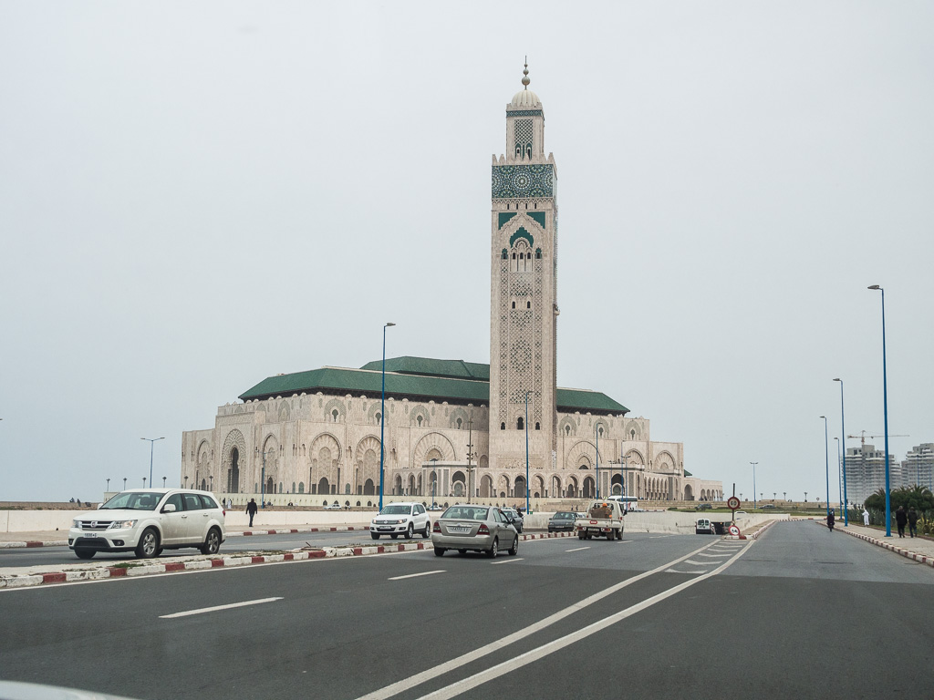 9e jour (Rabat-Casablanca): Mosquée Hassan II     Map