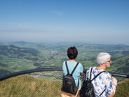 Auf dem Hohen Kasten. Appenzell und Gais